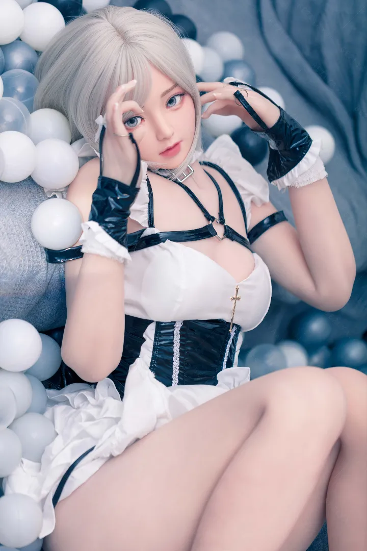 155cm (5ft1) Aカップ 可動式ジョー ハイブリッドラブドール linlan